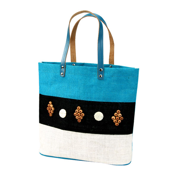Jute Embroidered Bags, Designer and Fancy Jute Bags India