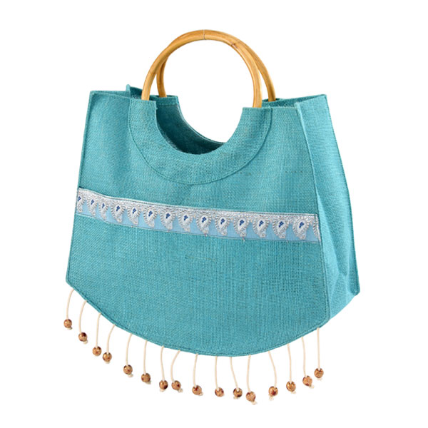 Jute Embroidered Bag