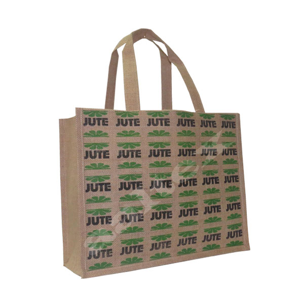 jute printed bag
